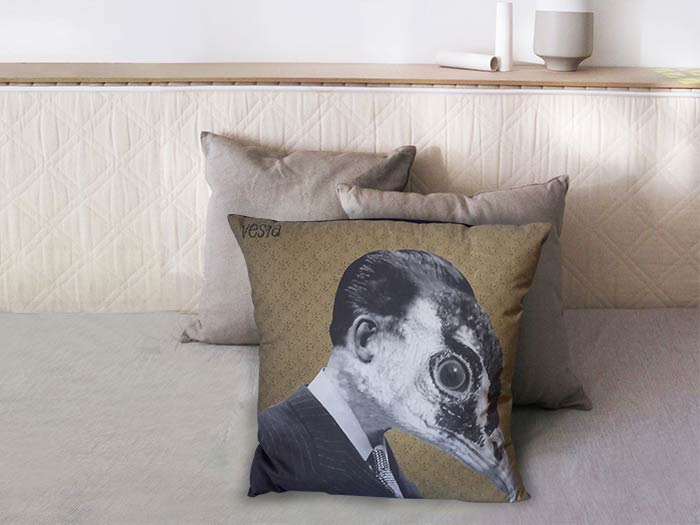 Coussin bestiaire 1 coussin bestiaire