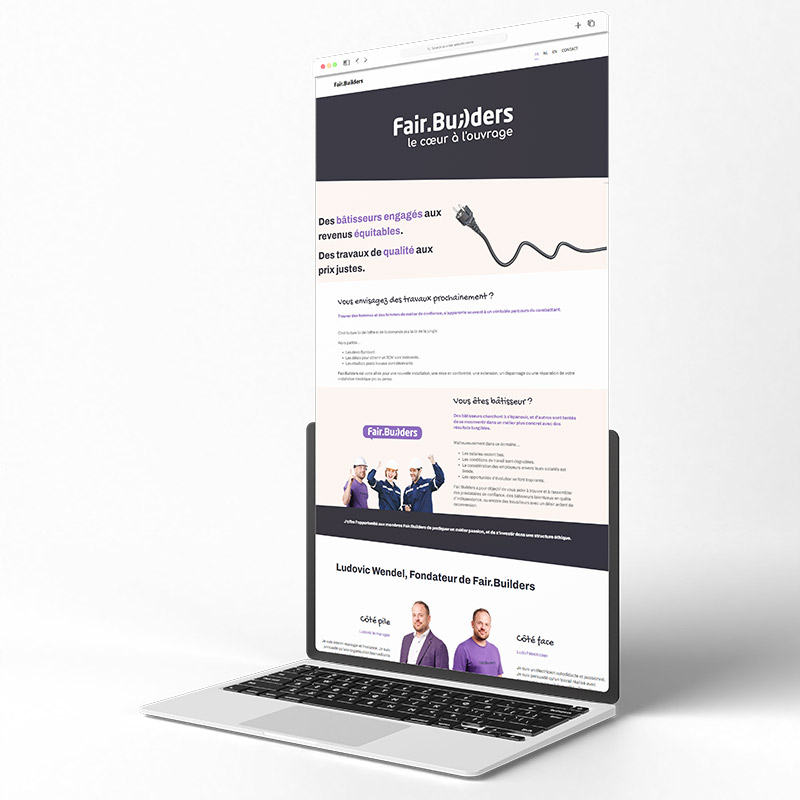 Branding et image de marque 6 branding image de marque webdesign site internet landing page