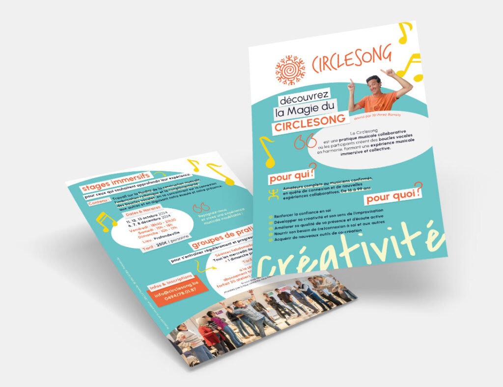 Branding et site internet 1 création graphique flyer graphisme print