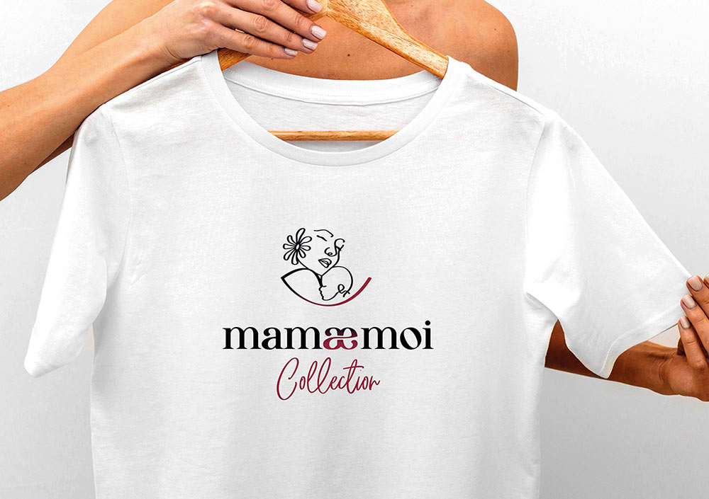 Mamaemoi identité visuelle textile 4 vesta graphiste création logo identité visuelle textile