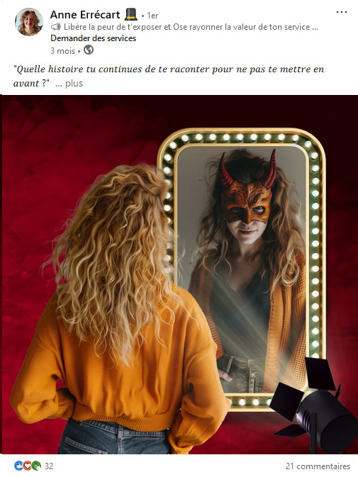 Développement d'image de marque 6 visuel publication storytelling visuel 2